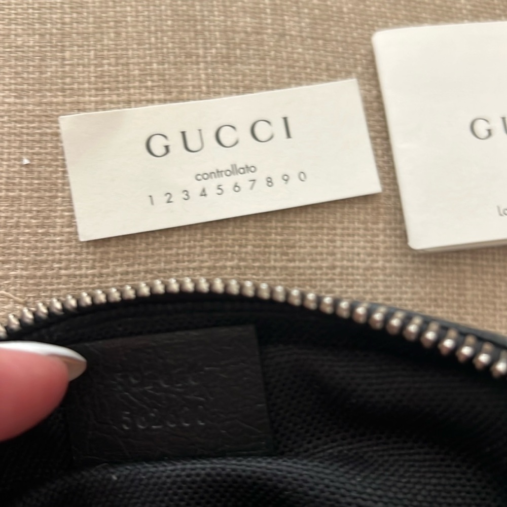 Gucci Black Mini Bag with Gold Accents - Picture 5 of 6